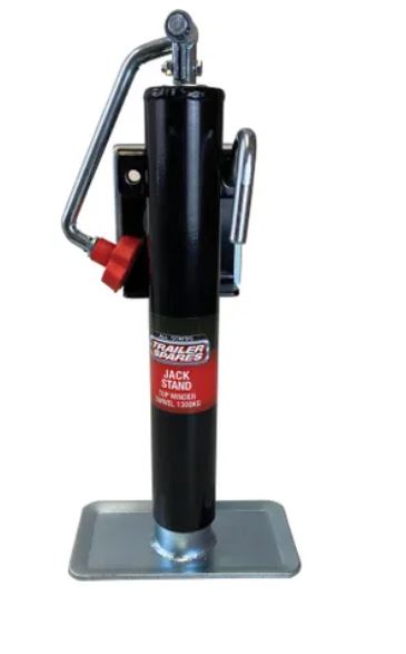 All States Trailer Jack Stand 1.3T Top Wind Swivel Mount R2105E stand All States Trailer Spares