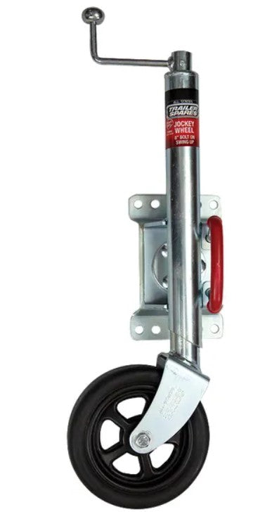 All States Trailer Spares Jockey Wheel Heavy Duty 8inch Swivel Ubolt Clamp 750kg R2124HD Jockey Wheel All States Trailer Spares