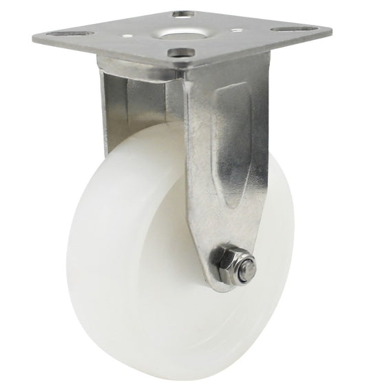 75mm Nylon Wheel 50kg Capacity Stainless Steel Castor R3729 Castor Wheel Richmond Rolling Solutions