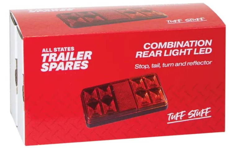 Totalsource Rear Light All States Trailer LED Combination Rear LED Lights Stop Tail Turn and ...