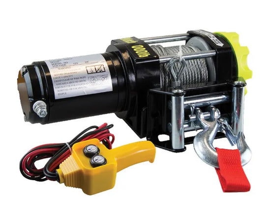 All States Trailer Spares 3000lbs Electric Winch REW3000 Electric Winch All States Trailer Spares