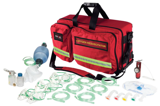 FastAid Trek Oxygen Kit, Oxy-Rescue Medic, Soft Case ROK125 First Aid FastAid