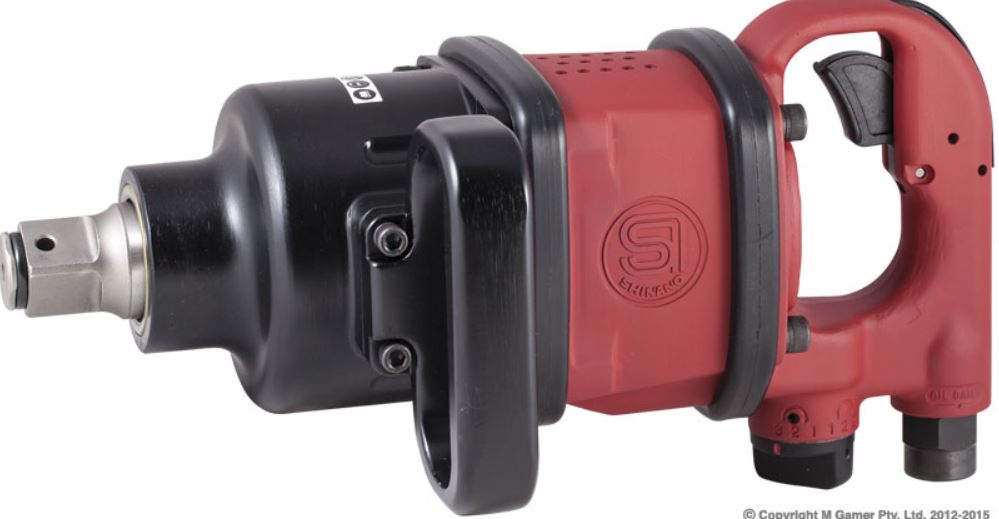 Shinano 1" Heavy Duty Inline Grip Impact Wrench SI1870 Impact Wrench Shinano