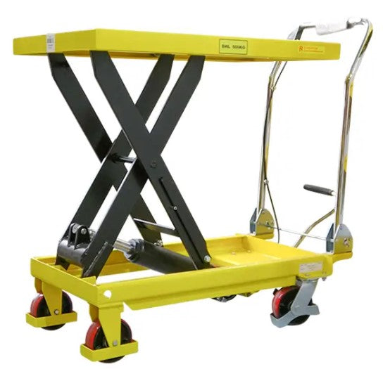 Single Scissor Lift Table 500kg SLR003 Scissor Lift Richmond Rolling Solutions