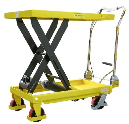 Single Scissor Lift Table 500kg SLR003 Scissor Lift Richmond Rolling Solutions