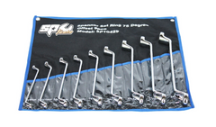SP Tools Double Ring Long Spanner Set Metric - 75° Offset  9pc SP10429