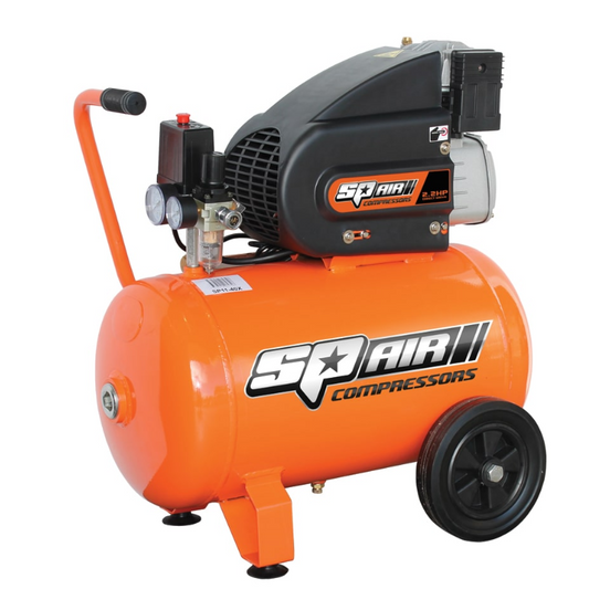 SP Tools Air Compressor - Portable Traditional Style - 2.Hp SP11-40X Compressor SP Tools