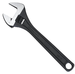 SP Tools Adjustable Wrench Wide Jaw Premium Black 250mm SP18068