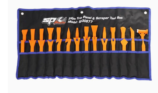 SP Tools Trim Panel & Scraper Set 28pc SP30877 Scrapers SP Tools