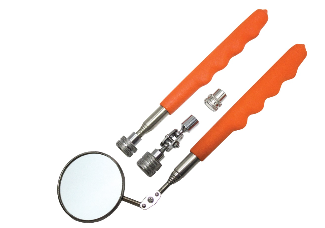 SP Tools Inspection Mirror & Pick-up Tool Set - 4pc SP31490 Mirror SP Tools
