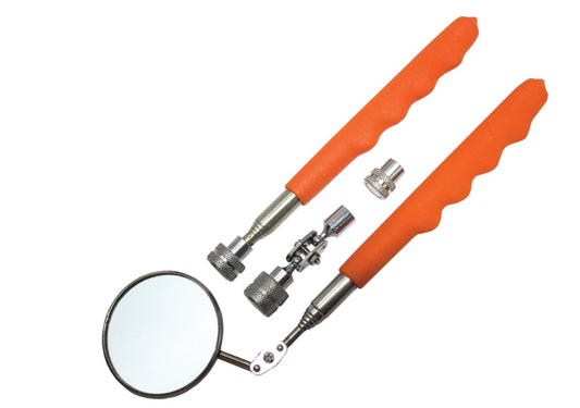 SP Tools Inspection Mirror & Pick-up Tool Set - 4pc SP31490 Mirror SP Tools