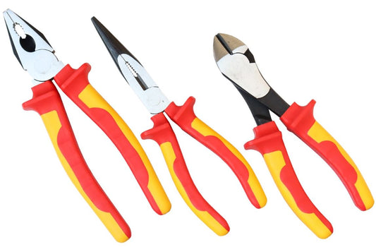 SP Tools Plier/Cutter Set Vde Insulated 3pc SP32909 Plier and Cutters SP Tools