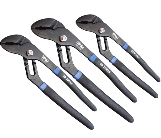 SP Tools 3pc Adjustable Multigrips Plier Set SP32910 Plier and Cutters SP Tools