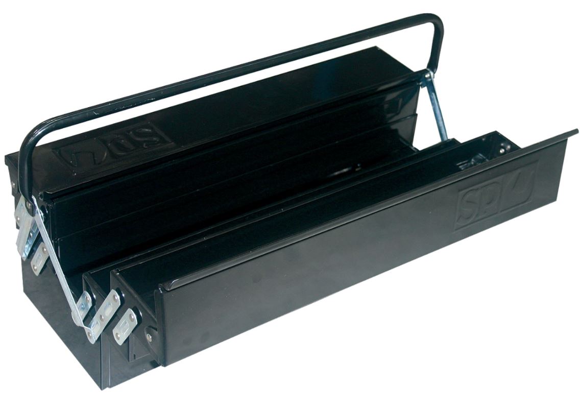 SP Tools Black Cantilever Tool Box 5 Tray 22 Litre 550W SP40325 – RBW ...