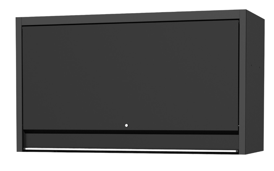 SP Tools 59" USA Sumo Series Wide Power Top Hutch - Shelf, Pegboard, Light - Black/Chrome SP44730 Tool Box Hutch SP Tools