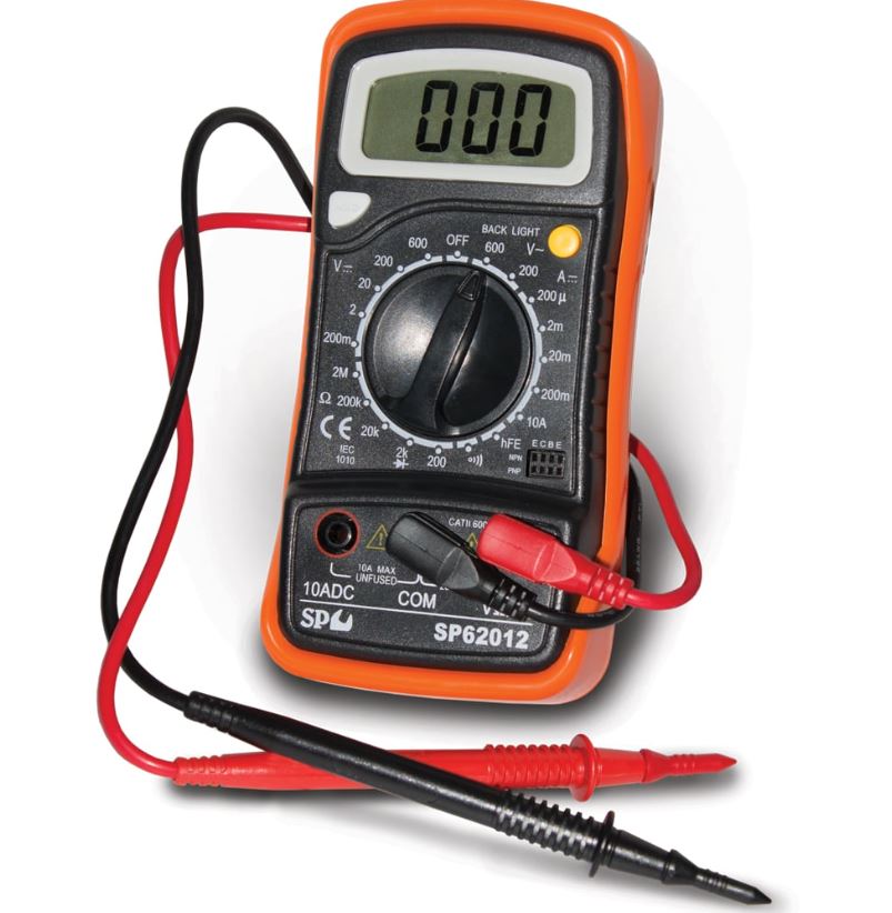SP Tools Electrical Digital Multimeter SP62012 multimeter SP Tools