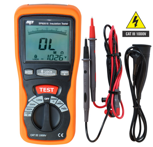 SP Tools Digital Insulation Tester SP62018 multimeter SP Tools