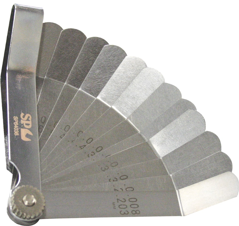 SP Tools Feeler Gauge Set 12pc Offset 4” SP64036 gauge SP Tools