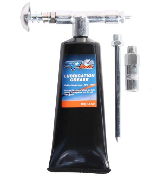 SP Tools Mini Grease Gun Set with Grease and 3 Tips SP65104 grease SP Tools