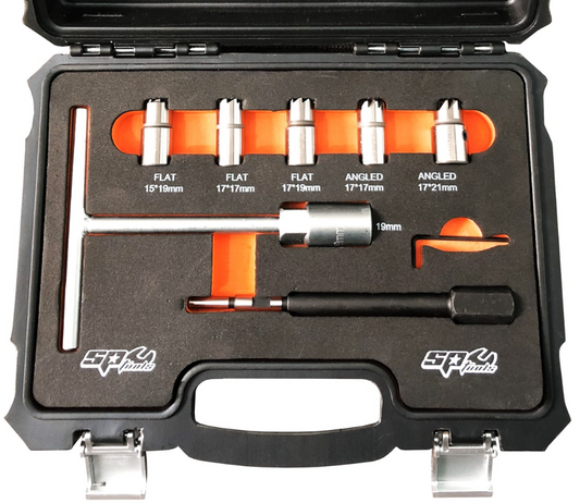 SP Tools Diesel Injector Seat Cleaner Set 6pc SP66084 Fuel Injector SP Tools
