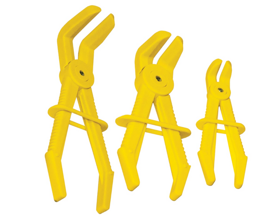 SP Tools Line Clamp Set - 90° Offset 3pc Multi Size SP70714 Clamp SP Tools