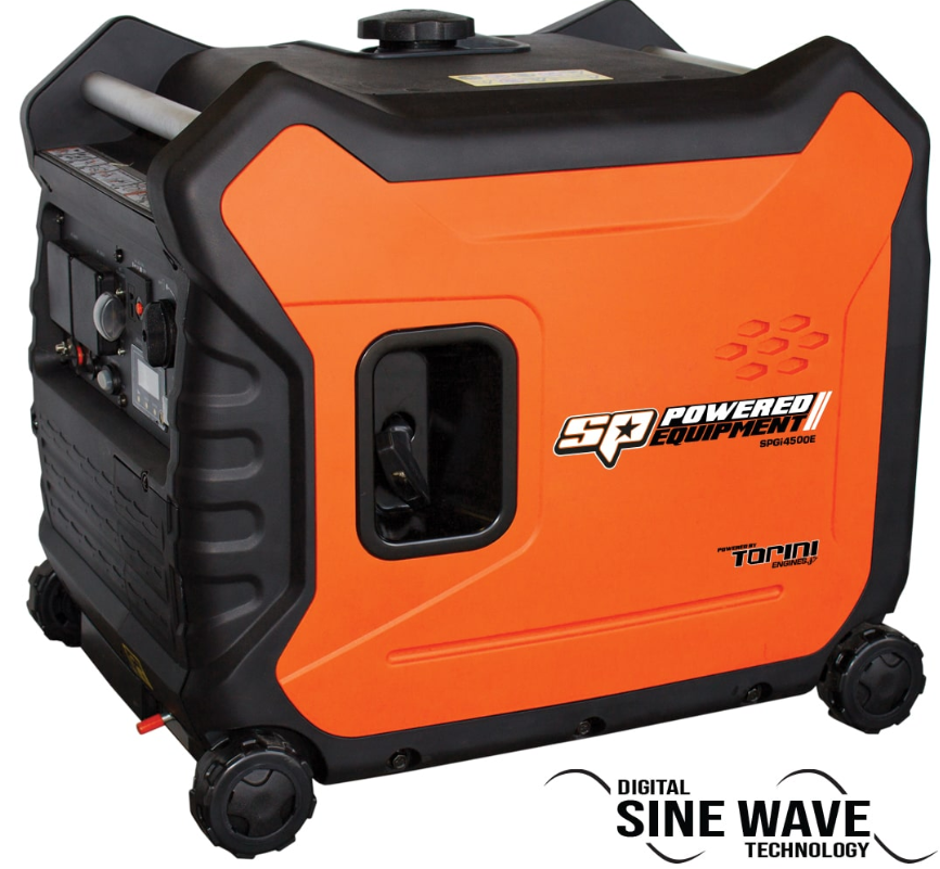 SP Tools Inverter Generator – 4500W Super Quiet SPGI4500E Generator SP Tools
