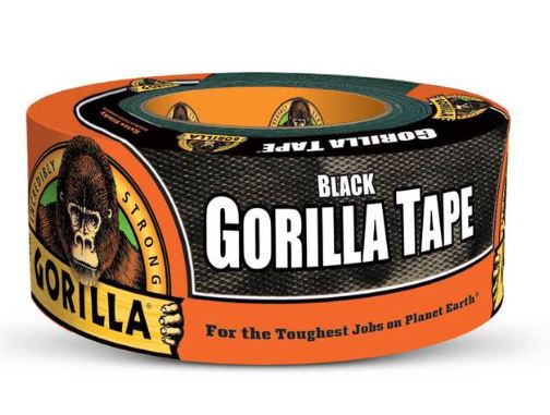 Gorilla Black Tape Roll 48mm x 11m GG60012 tape Gorilla