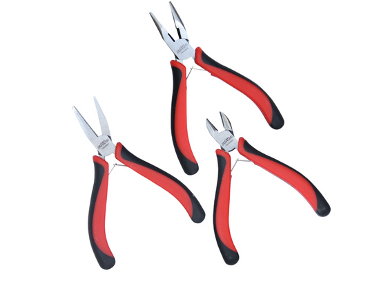SP Tools Plier/Cutter Set - Mini - 3pc T832900 Plier and Cutters SP Tools