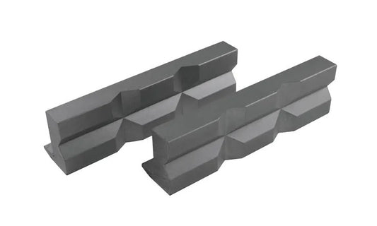 ITM Soft Vice Jaws Magnetic, Alumimium Prism Face 125mm TM121-125 Prism Face ITM