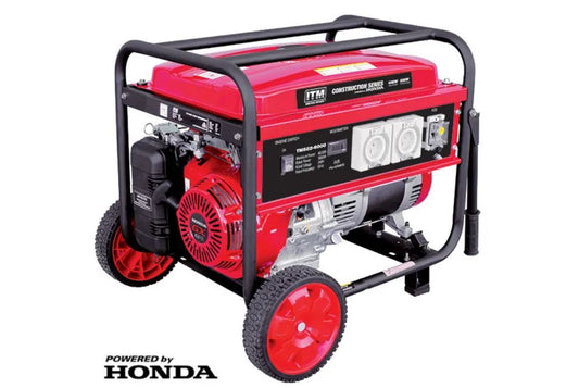 ITM 7.5 KVA Generator Petrol 6000 Watt Peak With Honda Gx390 Engine TM522-6000 Generator ITM