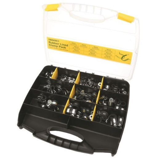 Tridon Rubber Lined Clamp Kit 90 Clamps TRLC90K Clamp Tridon