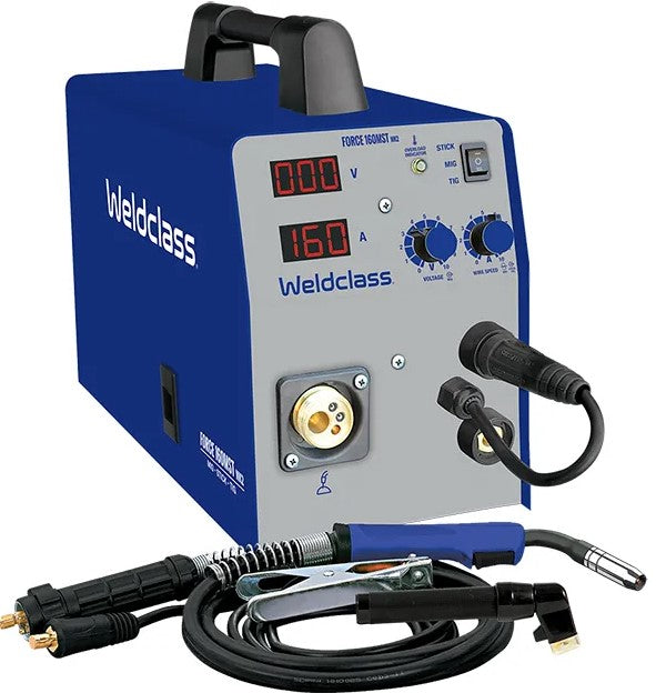 Weldclass Force 160MST MIG/Stick/TIG Welder WF-06127 welder Force