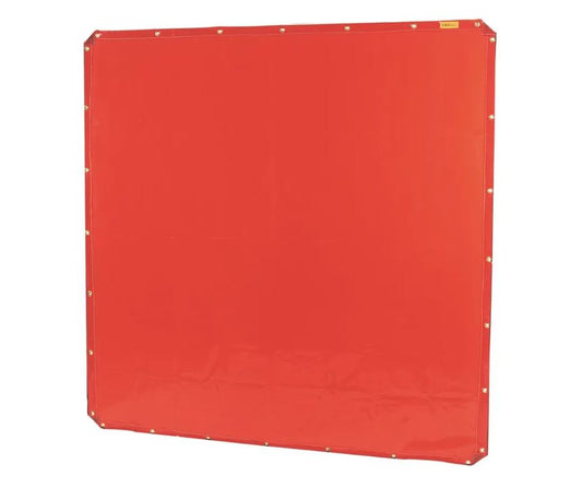 Lincoln Electric Welding CURTAIN ONLY RED1.8 Metres X 1.8 Metres 03-0418 Welding Curtain Lincoln Electric