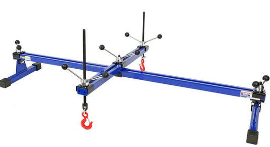 TQB Engine Support Bar 500kg Dual Hook 1021T Support Bar Trade Quip