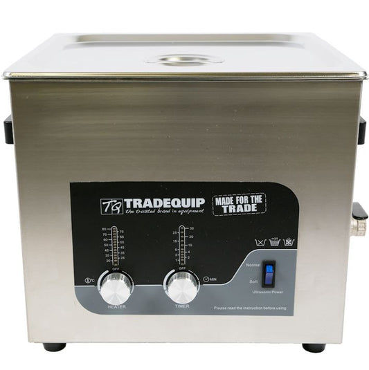 TQB Ultrasonic Parts Cleaner 27 litre 1038T Parts Cleaner Trade Quip