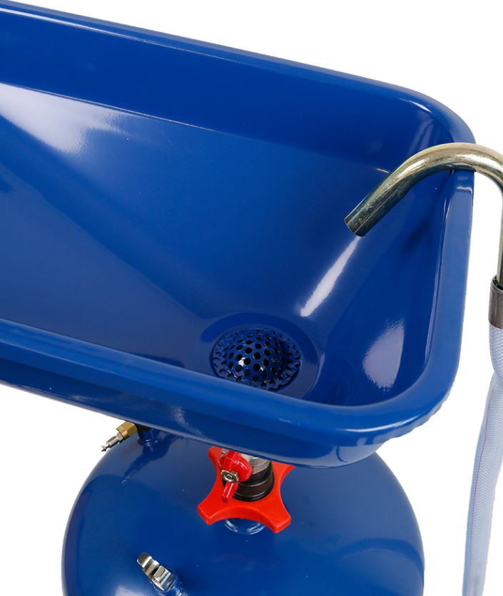 TQB Oil Drainer Self Evacuating 65 Litre 1046T Oil Drainer Trade Quip
