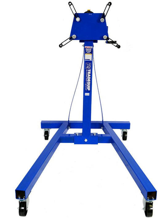 TQB Engine Stand with Gearbox 500kg 1894T Engine Stand Trade Quip