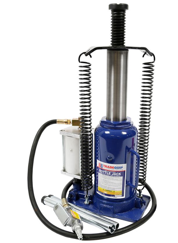 TQB Bottle Jack Air/Hydraulic 20,000kg 2026T Jack Trade Quip