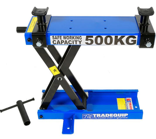 TQB Motorcycle Lifter 500kg 2104T lifter Trade Quip