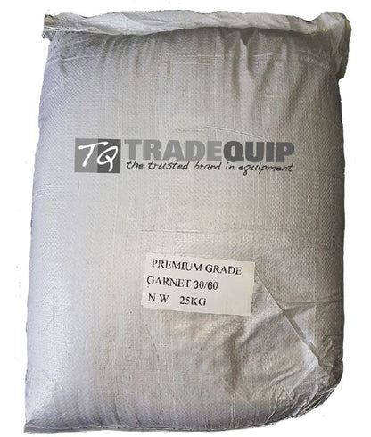 TQB Garnet Blasting Media Abrasive 30/60 25KG 3020T Abrasive Trade Quip