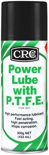 CRC Power Lube with PTFE 300gms 3045 Lubricants CRC