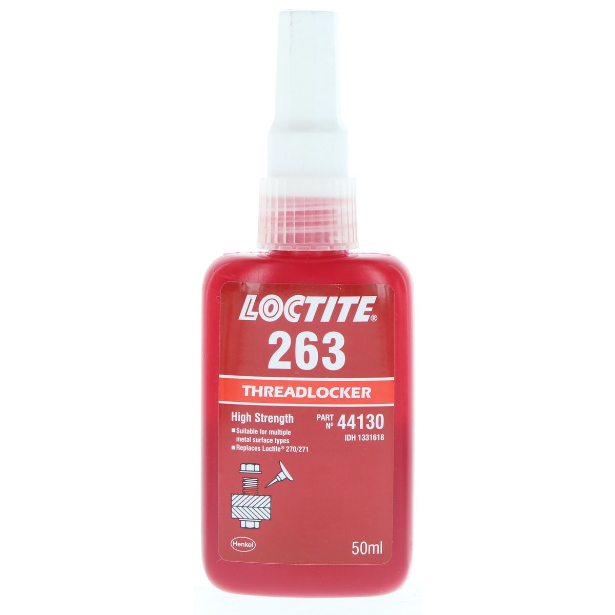 Loctite 263 Nutlock Threadlocker High Strength Red 50 ml 263-050ML/LO ...