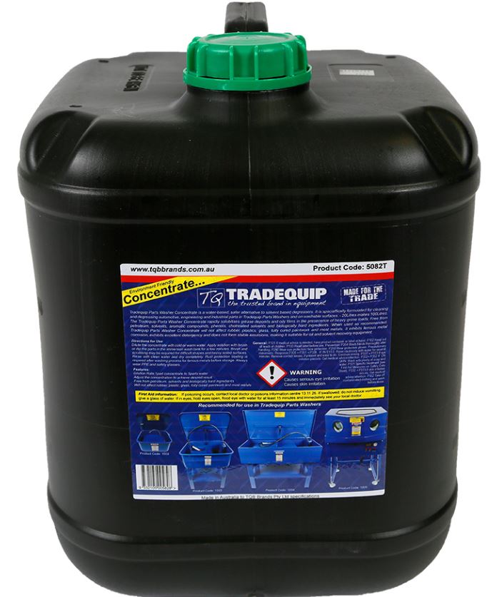 TQB Parts Washer Concentrate 20 Litre 5082T Washers Trade Quip