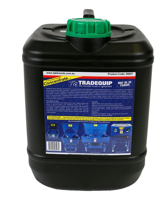 TQB Parts Washer Concentrate 10 Litre 5083T Washers Trade Quip