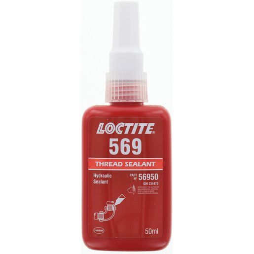 Loctite 569 Hydraulic Thread Sealant Fast Cure 50ml 569-050ML/LOCTITE Adhesive Loctite