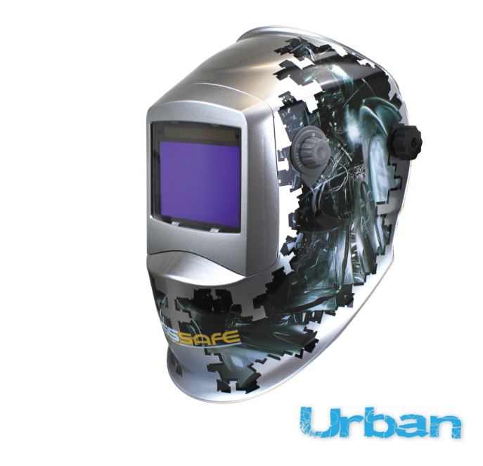 BossSafe Wide View Electronic Welding Helmet URBAN 700197 Welding Helmet BossSafe