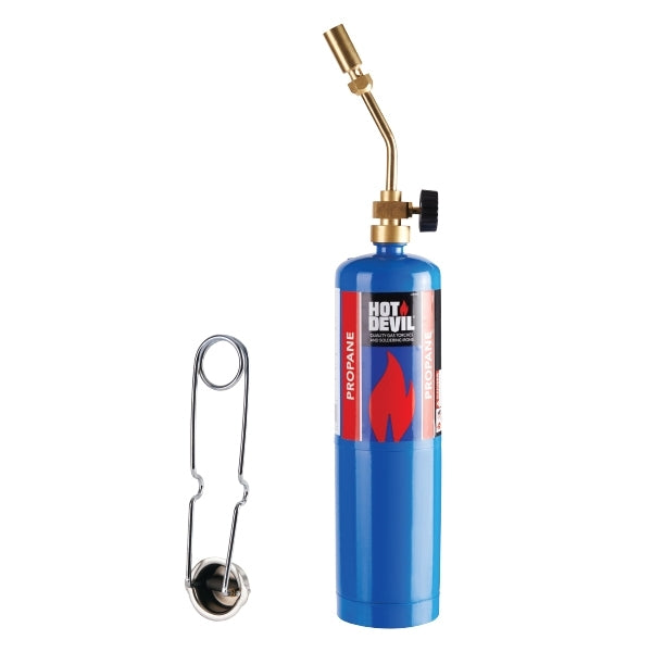 Hot Devil Propane Torch Kit With Hand Sparker HDPTK Butane Gas Hot Devil