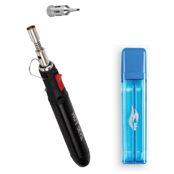 Hot Devil Slimline Torch and Soldering Iron HT1937-2 Butane Gas Hot Devil