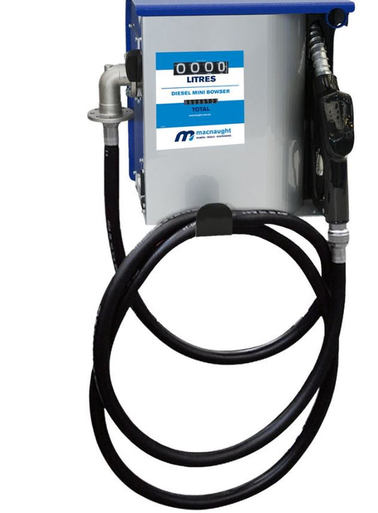 MacNaught 240V Diesel Mini Bowser 100lpm - 4m Hose AMB100L bowser Macnaught