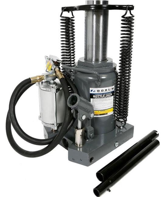TQB Borum Bottle Jack Air/Hydraulic 35,000kg BBJ35TA Jack Borum